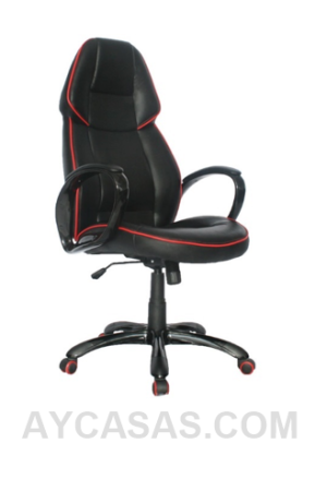Silla Mercedes Gerente Detalles En Rojo/ Cuero Sintético
