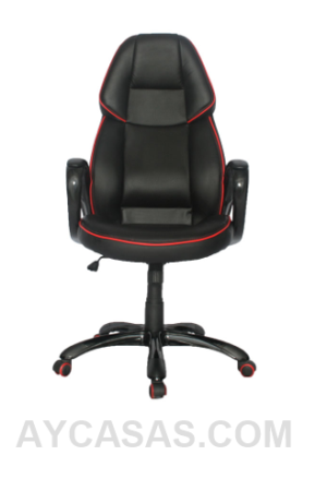 Silla Mercedes Gerente Detalles En Rojo/ Cuero Sintético