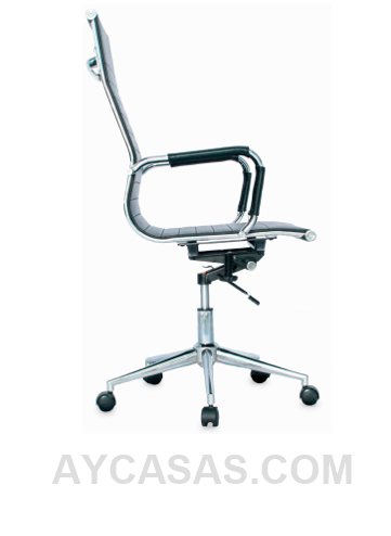 Silla Bruselas Negra Presidente / Cuero Sintético - Imagen 3
