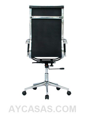 Silla Bruselas Negra Presidente / Cuero Sintético - Imagen 4