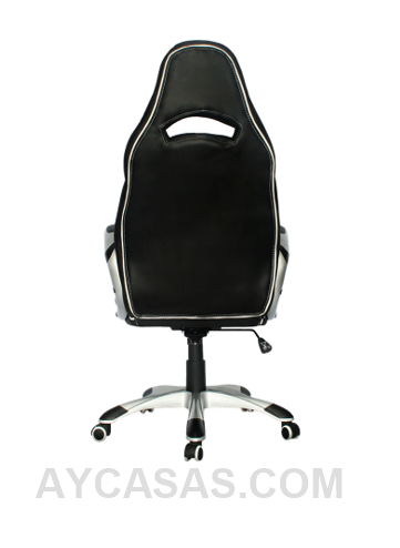 Silla Mc Laren Gerente Detalles En Beige / Cuero Sintético - Imagen 4