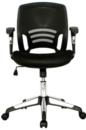 Silla Congo Gerente Graduable en altura / Asiento En Paño y Espalda En Malla