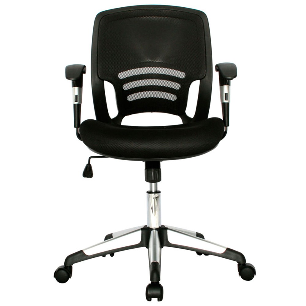 Silla Congo Gerente Graduable en altura / Asiento En Paño y Espalda En Malla - Imagen 2