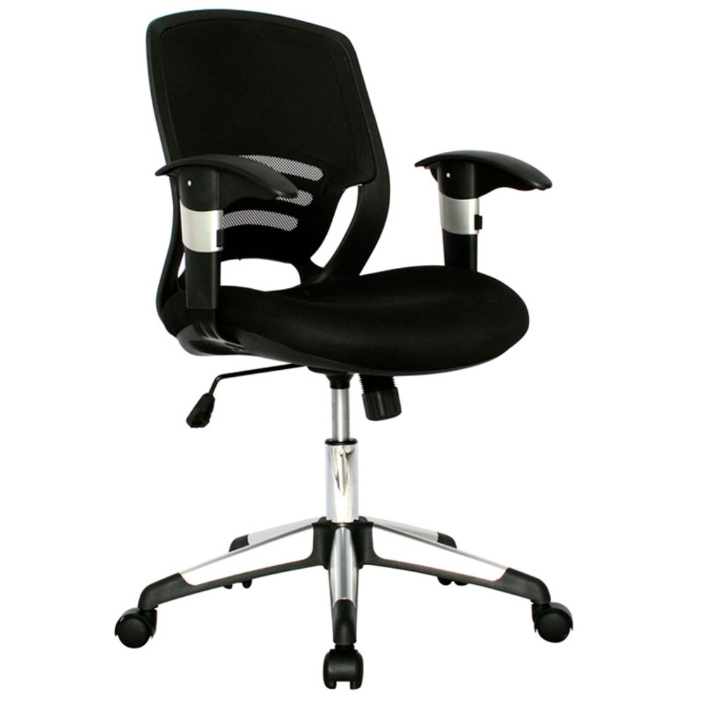 Silla Congo Gerente Graduable en altura / Asiento En Paño y Espalda En Malla