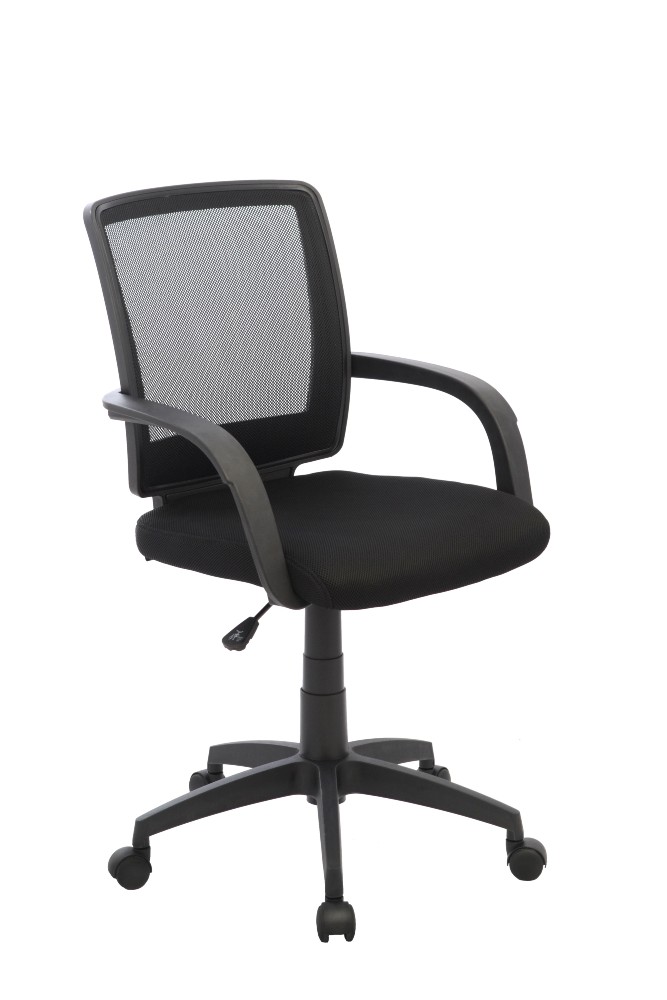 Silla Irlanda Operativa Mecanismo Graduable en Altura / Asiento En Paño y Espalda En Malla Base nylon